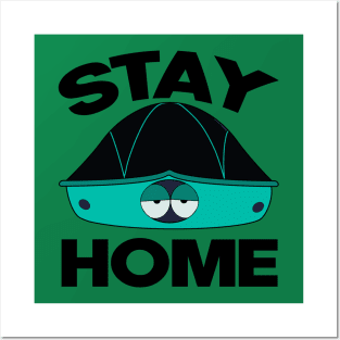 Stay Home social distancing funny  Tortoise Posters and Art